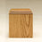 Contempo with Satin Finish Oak Wood Medium 60 cu in Cremation Urn-Cremation Urns-Infinity Urns-Afterlife Essentials