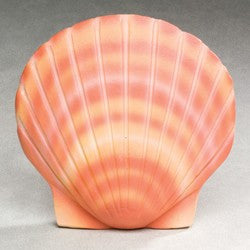 Shell Deep Water Series Coral Biodegradable 400 cu in Cremation Urn-Cremation Urns-Infinity Urns-Afterlife Essentials