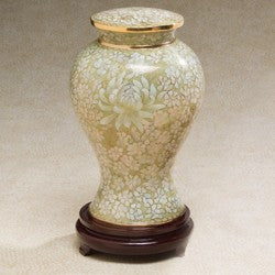 Cloiselle Series Brass Morning Mist 200 cu in Cremation Urn-Cremation Urns-Infinity Urns-Afterlife Essentials