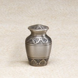 Avalon Brass Mini 3 cu in Cremation Urn Keepsake-Cremation Urns-Infinity Urns-Afterlife Essentials