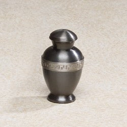 Zeus Brass Mini 1 cu in Cremation Urn Keepsake-Cremation Urns-Infinity Urns-Afterlife Essentials