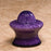 Hand-Blown Glass Amphora Violet Small 15 cu in Cremation Urn-Cremation Urns-Infinity Urns-Afterlife Essentials