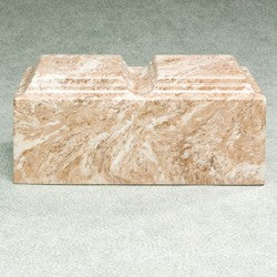 Majesty Companion Urn Series Syrocco Simulated Marble 410 cu in Cremation Urn-Cremation Urns-Infinity Urns-Afterlife Essentials