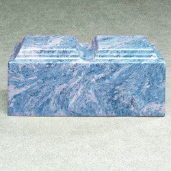 Majesty Companion Urn Series Sky Blue Simulated Marble 410 cu in Cremation Urn-Cremation Urns-Infinity Urns-Afterlife Essentials