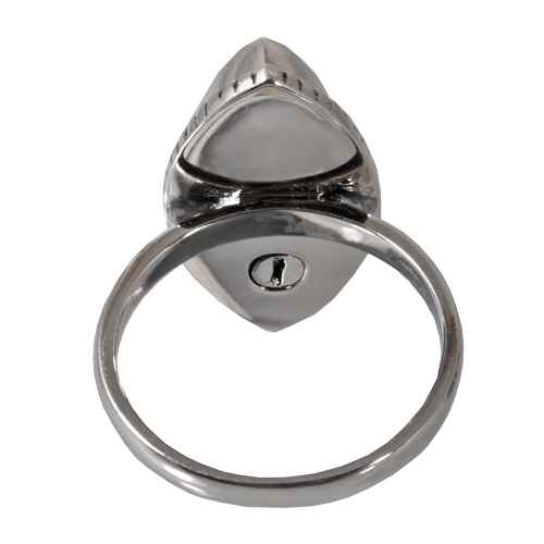 Oval Ring Urn Cremation Jewelry-Jewelry-New Memorials-Afterlife Essentials