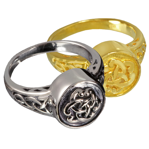 Celtic Ring Urn Cremation Jewelry-Jewelry-New Memorials-Afterlife Essentials