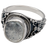 Ring With Clear Glass Front Cremation Jewelry-Jewelry-New Memorials-Sterling Silver-5-Afterlife Essentials