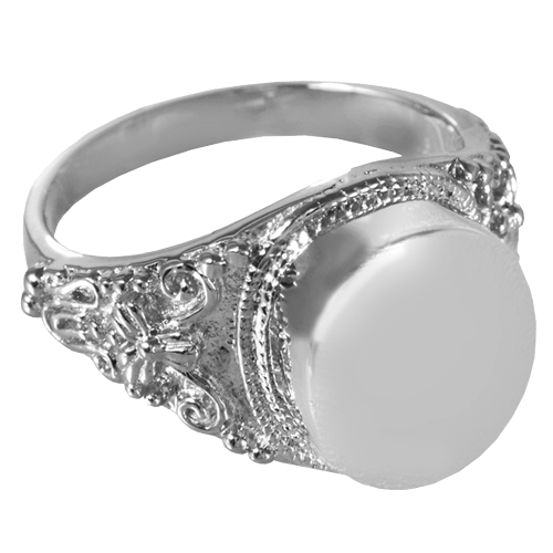 Round Ring Cremation Jewelry-Jewelry-New Memorials-Afterlife Essentials