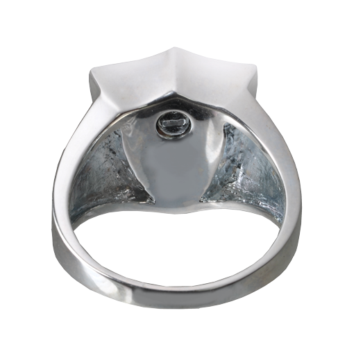 Pet Cremation Jewelry Cross Shield Ring-Jewelry-New Memorials-Afterlife Essentials