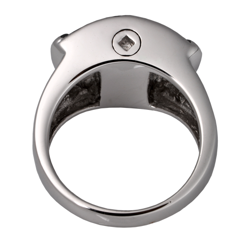 Men's Cross Ring - Black Pet Cremation Jewelry-Jewelry-New Memorials-Afterlife Essentials