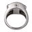 Men's Cross Ring - Black Cremation Jewelry-Jewelry-New Memorials-Afterlife Essentials