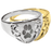Shield Ring Pawprint Pet Print Cremation Jewelry-Jewelry-New Memorials-Afterlife Essentials