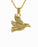 Gold Plated Dove Cremation Jewelry-Jewelry-Cremation Keepsakes-Afterlife Essentials