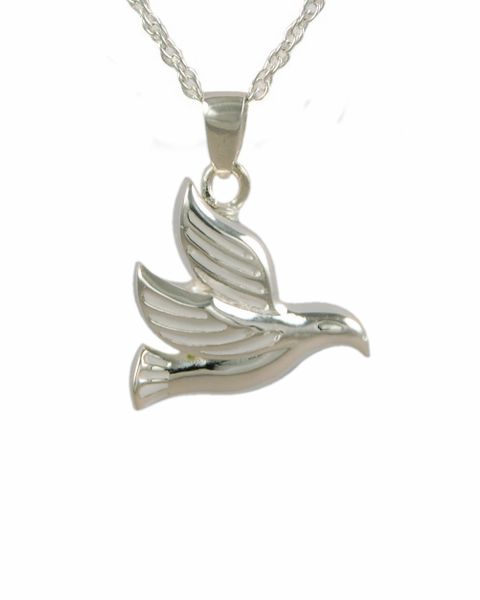 Sterling Silver Dove Cremation Jewelry-Jewelry-Cremation Keepsakes-Afterlife Essentials