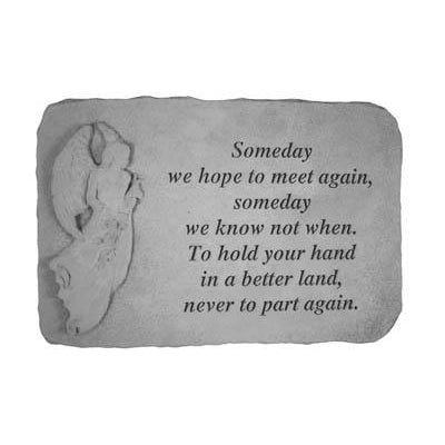 Someday we hope… Memorial Gift-Memorial Stone-Kay Berry-Afterlife Essentials