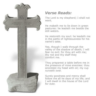 23rd Psalm… Memorial Gift-Memorial Stone-Kay Berry-Afterlife Essentials