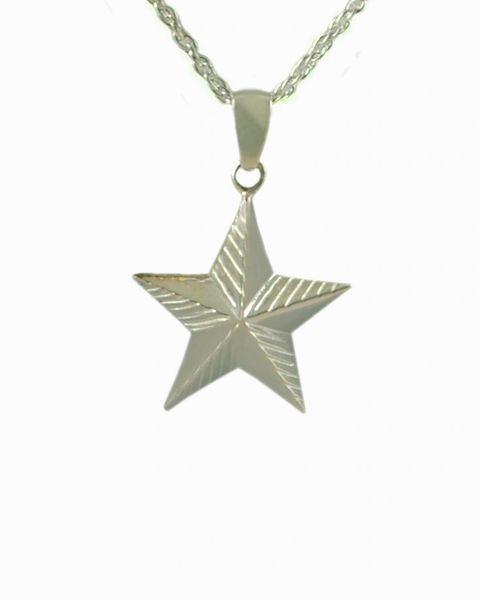 Sterling Silver Military Heart Cremation Jewelry-Jewelry-Cremation Keepsakes-Afterlife Essentials