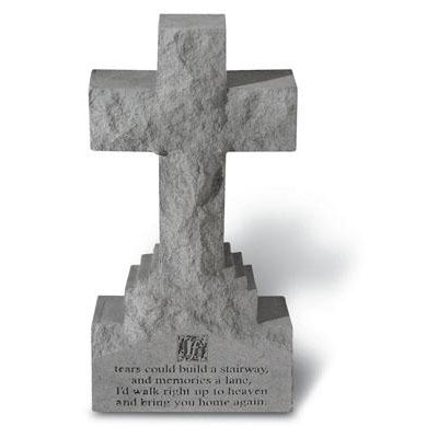 If tears… Cross on Base Memorial Gift-Memorial Stone-Kay Berry-Afterlife Essentials
