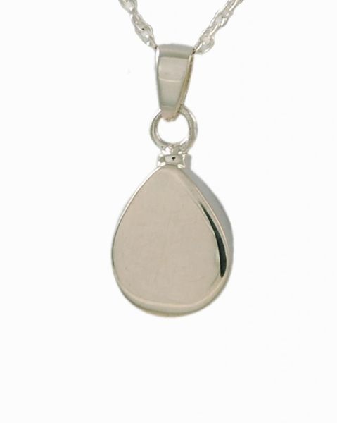 Sterling Silver Tear Drop Cremation Jewelry-Jewelry-Cremation Keepsakes-Afterlife Essentials