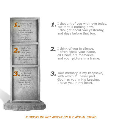 I thought of you… Memorial Gift-Memorial Stone-Kay Berry-Afterlife Essentials