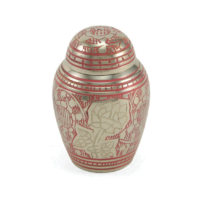 Traditional Rose 6 Keepsake Set with velvet box Cremation Urn-Cremation Urns-Terrybear-Afterlife Essentials