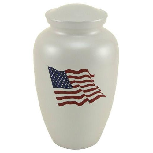 Classic Flag Color Large/Adult Cremation Urn-Cremation Urns-Terrybear-Afterlife Essentials