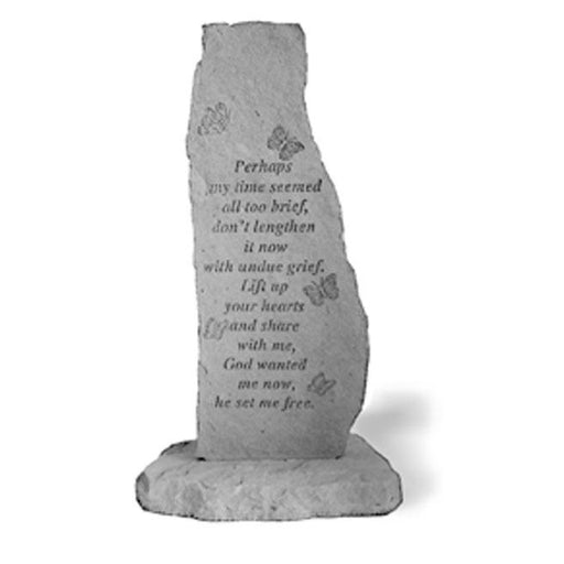 Perhaps my time… Memorial Gift-Memorial Stone-Kay Berry-Afterlife Essentials