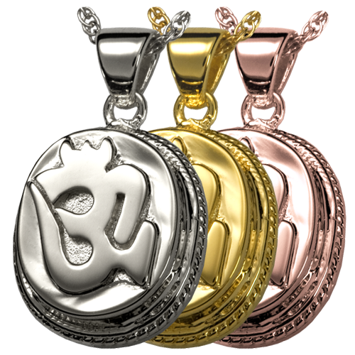 Om Tranquility Box Cremation Jewelry-Jewelry-New Memorials-Afterlife Essentials