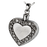 Rimmed Heart Cremation Jewelry-Jewelry-New Memorials-Afterlife Essentials