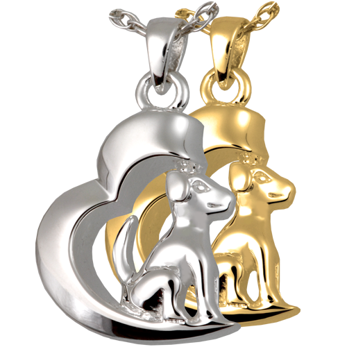 In My Heart Dog Pet Cremation Jewelry-Jewelry-New Memorials-Afterlife Essentials
