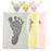 B&B Rectangle Footprint Cremation Jewelry-Jewelry-New Memorials-Afterlife Essentials