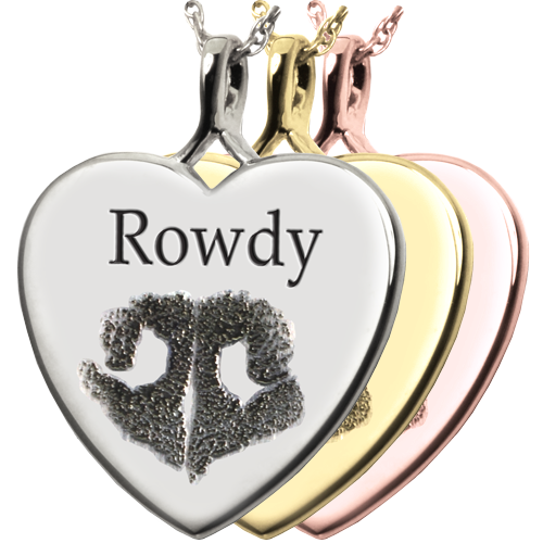 Dog Memorial Jewelry (Not for Ashes)