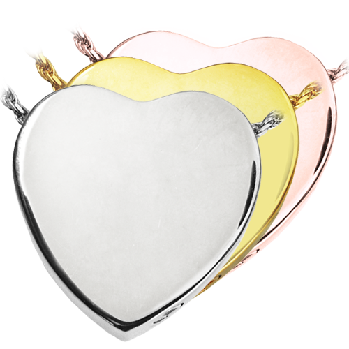Peaceful Heart Pendant Cremation Jewelry-Jewelry-New Memorials-Afterlife Essentials