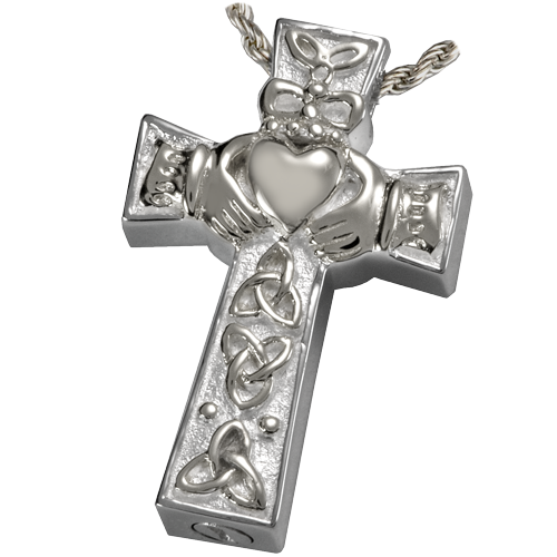 Irish claddagh clearance cremation jewelry