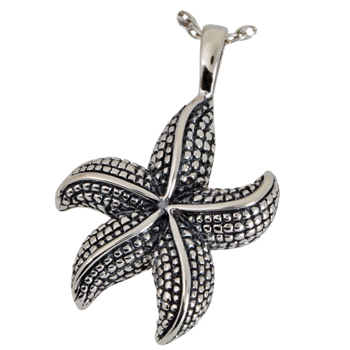 Star Fish Pendant Cremation Jewelry-Jewelry-New Memorials-Afterlife Essentials
