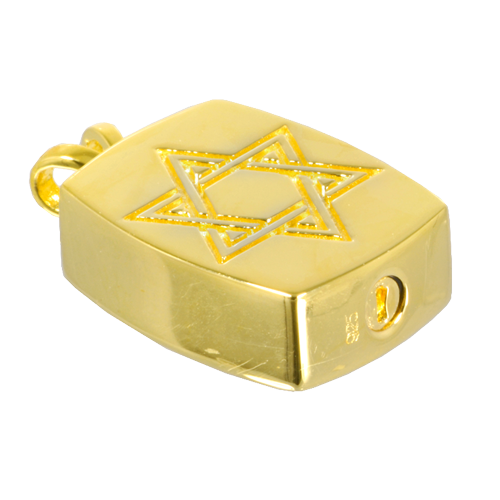 Star Of David Cremation Jewelry-Jewelry-New Memorials-Afterlife Essentials