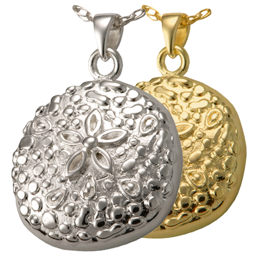 Sand Dollar Cremation Jewelry-Jewelry-New Memorials-Afterlife Essentials