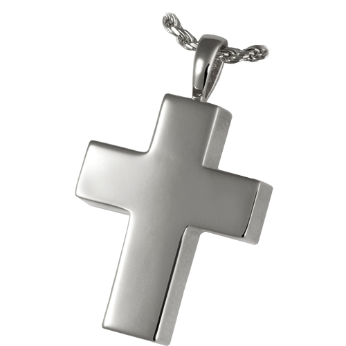 Medium Cross Pendant Cremation Jewelry-Jewelry-New Memorials-Afterlife Essentials