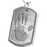 3D Handprint Dog Tag Remembrance Cremation Jewelry-Jewelry-New Memorials-Afterlife Essentials