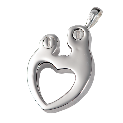 Parental Love Double Compartment Pendant Cremation Jewelry-Jewelry-New Memorials-Afterlife Essentials