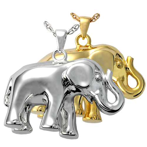 Elephant Never Forgets Cremation Jewelry-Jewelry-New Memorials-Afterlife Essentials