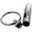 Stainless Steel Bullet With Tribal Design Cremation Keychain-Jewelry-New Memorials-Afterlife Essentials
