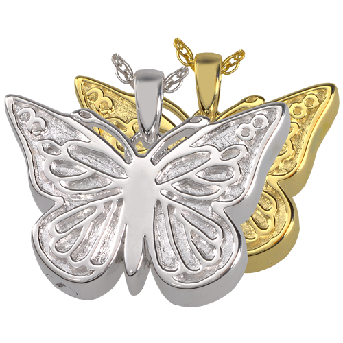 Perfect Filigree Butterfly Cremation Jewelry-Jewelry-New Memorials-Afterlife Essentials
