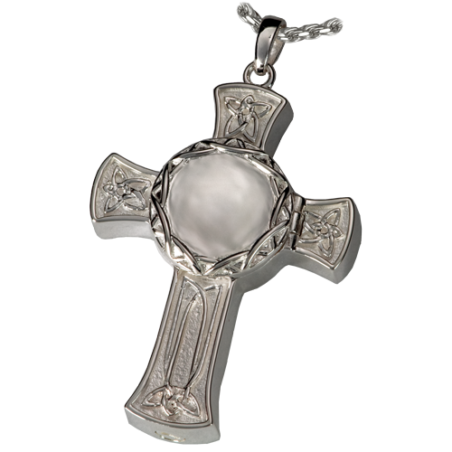 Celtic Cross Photo Pendant Cremation Jewelry-Jewelry-New Memorials-Afterlife Essentials