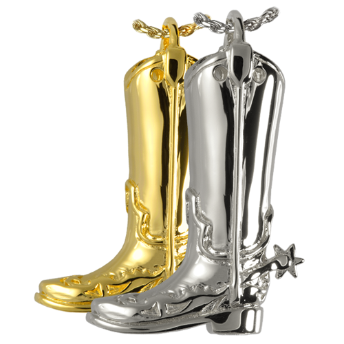 Cowboy Boot Cremation Jewelry-Jewelry-New Memorials-Afterlife Essentials