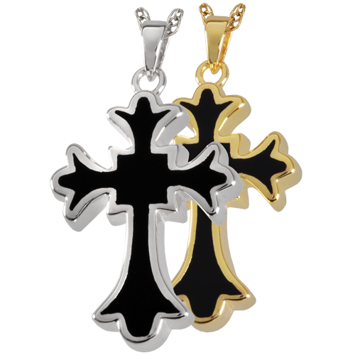 Tattoo Cross Cremation Jewelry-Jewelry-New Memorials-Afterlife Essentials