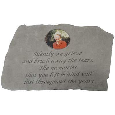 Silently we… Memorial Gift-Memorial Stone-Kay Berry-Afterlife Essentials