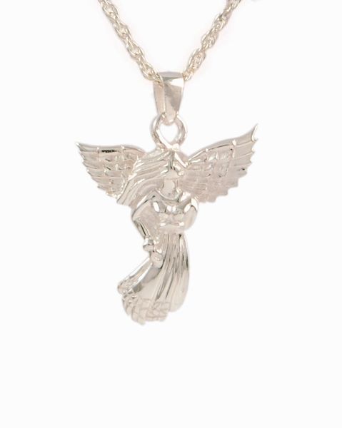 Sterling Silver Angel Cremation Jewelry-Jewelry-Cremation Keepsakes-Afterlife Essentials