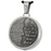 3D Fingerprint Moon Round Pendant Cremation Jewelry-Jewelry-New Memorials-Afterlife Essentials