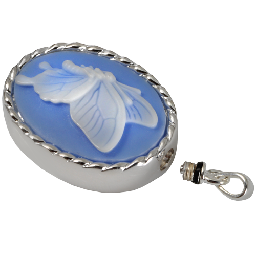 Sky Blue Butterfly Cremation Jewelry-Jewelry-New Memorials-Afterlife Essentials